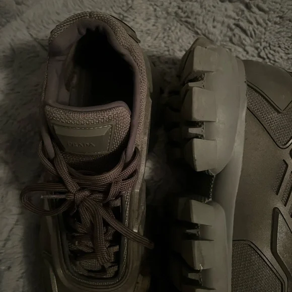 Prada Couldbust Thunder Technical Fabric Sneakers